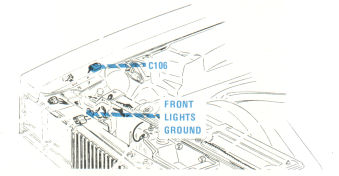 RH Front Corner of Engine Compartment