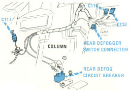 LH Side of Dash