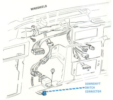 RH Side of Steering Column