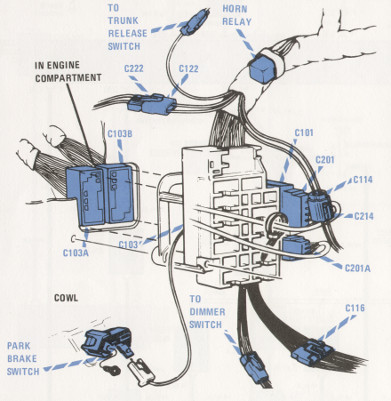 Figure 5-1 - LH Side of Dash Panel