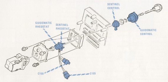 Exploded View of Light Switch