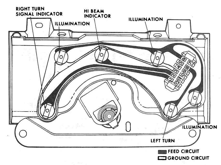 Printed Circuit (Speedometer Cluster)